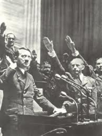 Hitler declares war on The United States