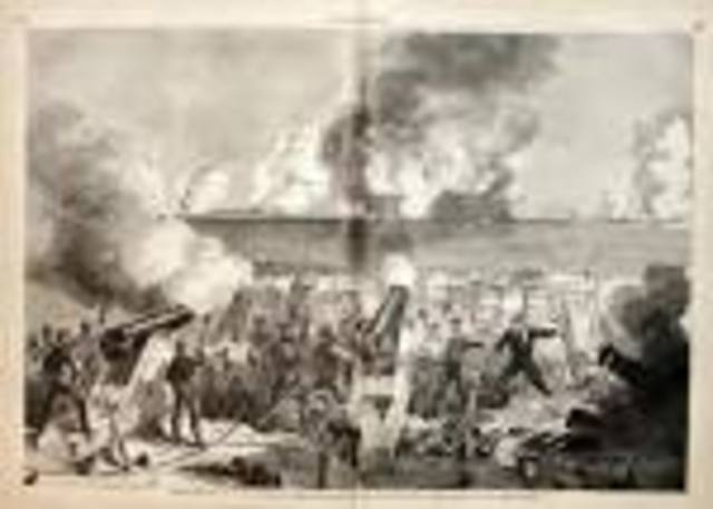 Battle at Fort Sumter