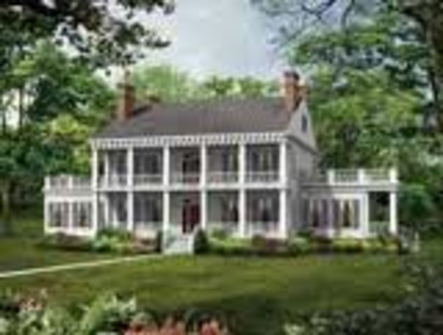 Plantation homes 1850