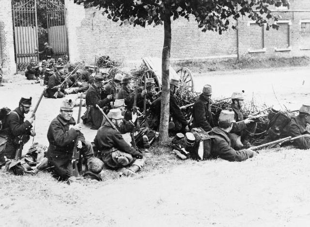 German Invasion On Belgium