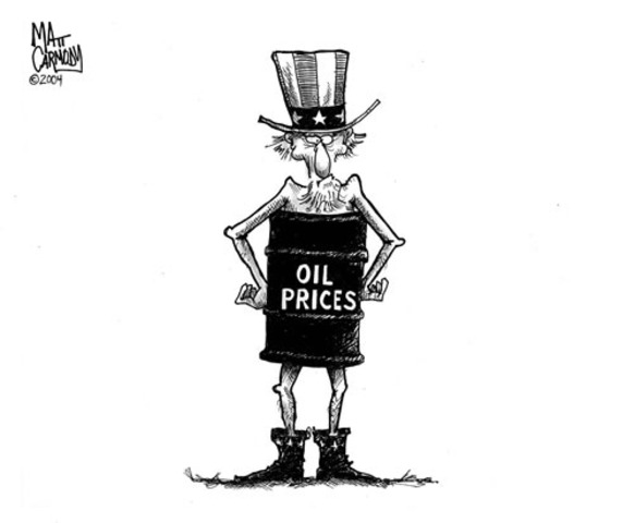 World oil prices rising