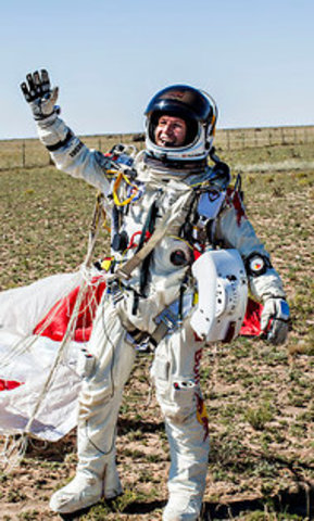 Felix Baumgartner Space Jump