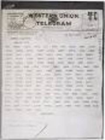 Zimmerman Telegram discoverd