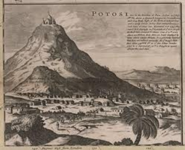Spanish Discovery of Potosi