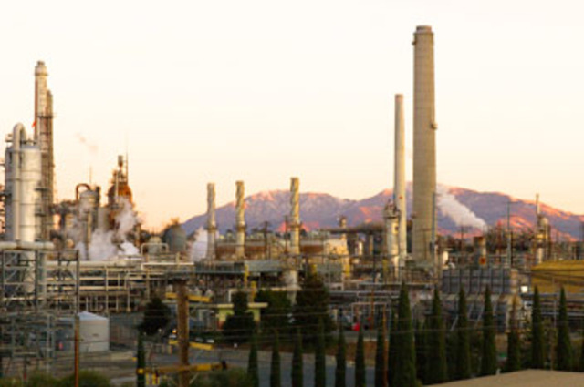 First petroleum refinery.