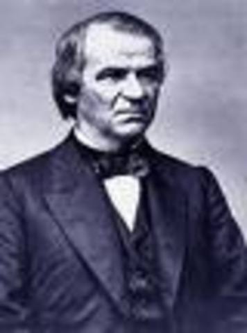President Johnson is impeached