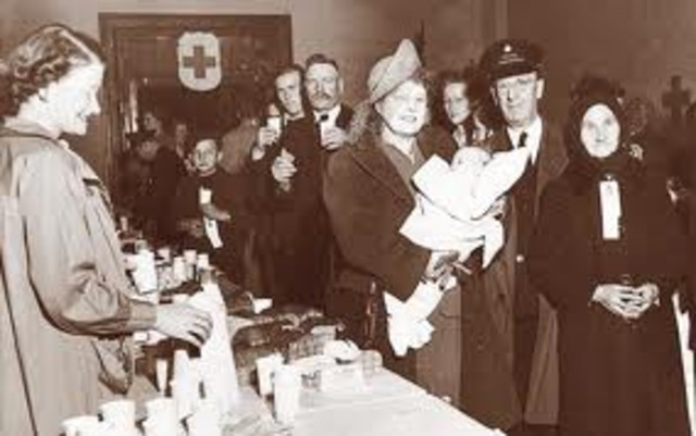 Red Cross National Children's Fund is set up to aid youth in postwar Europe.