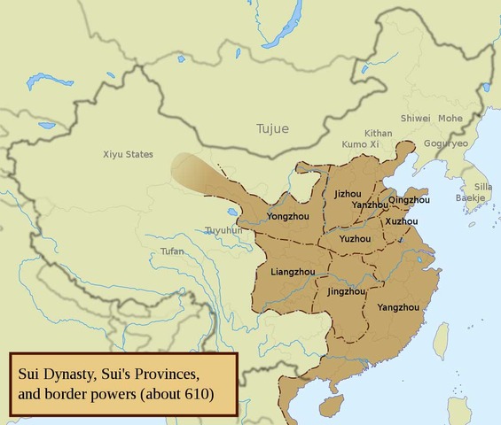 Sui Dynasty Collapses