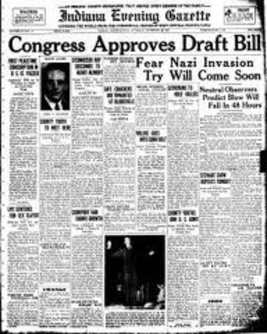 U.S. Congress reintroduces the draft