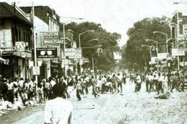 Detroit, Michigan Race Riots