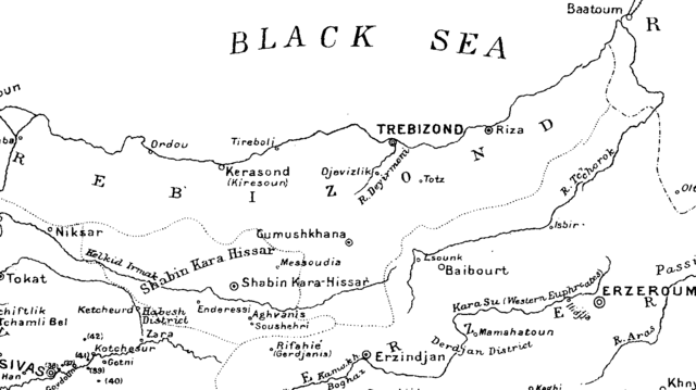 Odoric traveles to the Black Sea