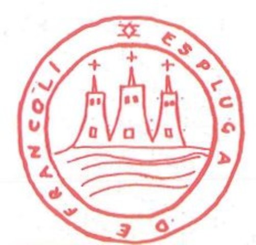 Primer escut de l'Espluga de Francoli