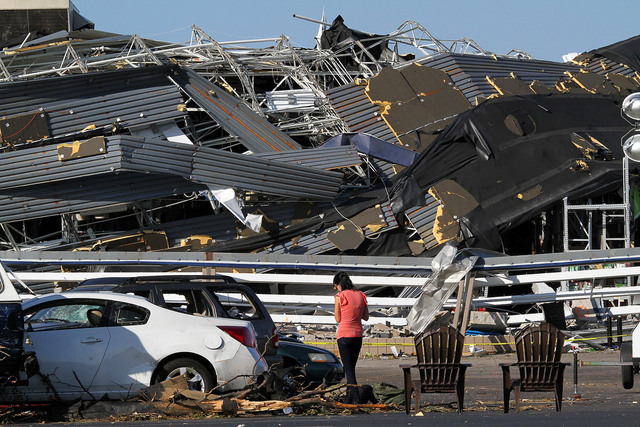 Tornado hits store