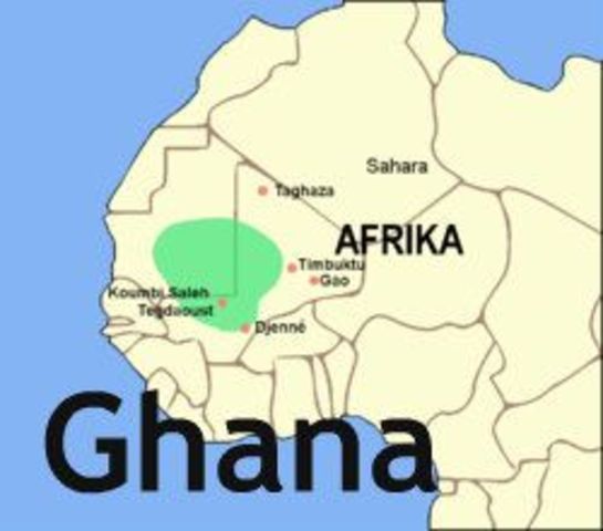 The capital of Ghana was established.