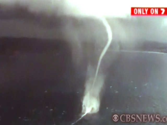 Water spout off of Australia