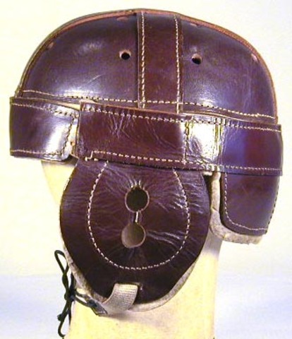 soft leather healmet