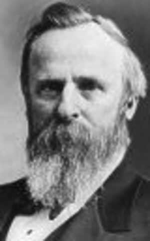 Disputed presidental election resolved in favor of Republican Hayes over Democrat Tilden