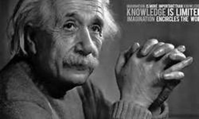 Albert Einstein dies