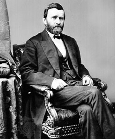 Grant re-elected president, defeating Horace Greeley, candidate of Liberal Republicans and Democrats