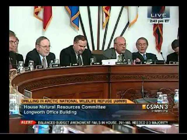 US House Prevents Drilling for oil in the artic national wildfire refuge