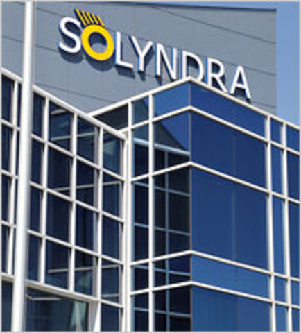 Solar power company Solyndra declares bankruptcy after recieving $528 millon in federal loan garuntees