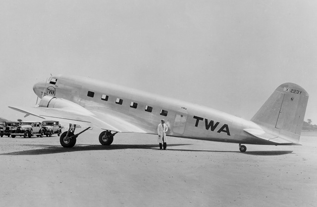 First passenger plane built for profit