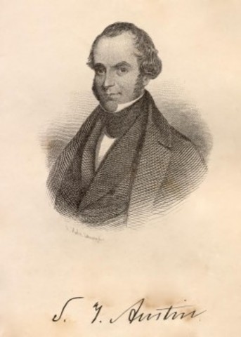 Stephen Austin meets wtth Mexican president Santa Ana