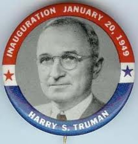 President Truman is re-elected
