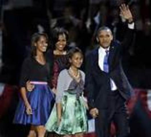 President Barack Obama Re-elected