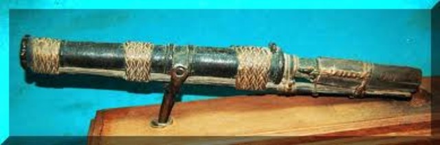 The Europens use handcannon during the Hussite wars