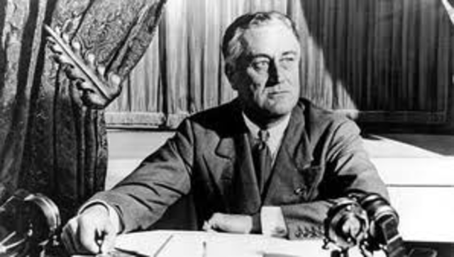 Franklin D. Roosevelt elected to third term as president of the U.S.