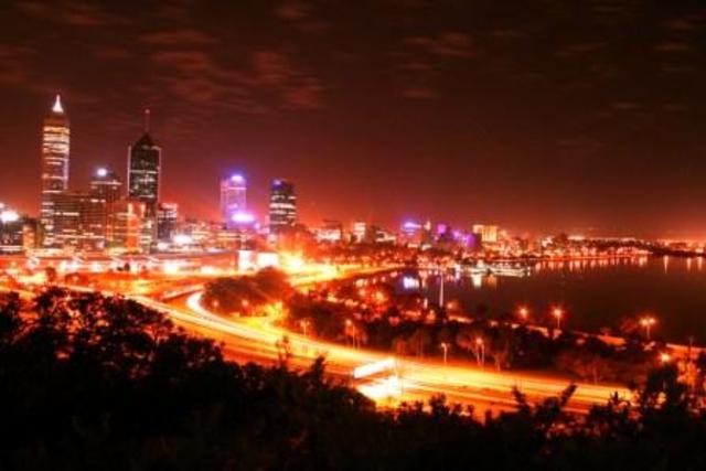 Perth- The city of lights!