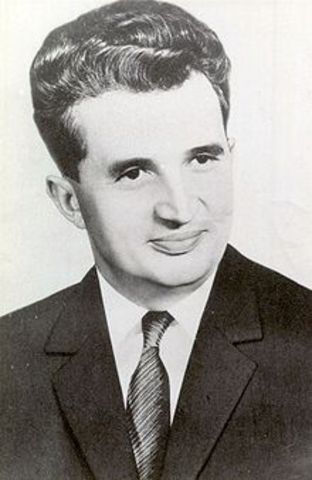 Nicolae Ceausescu comes into power