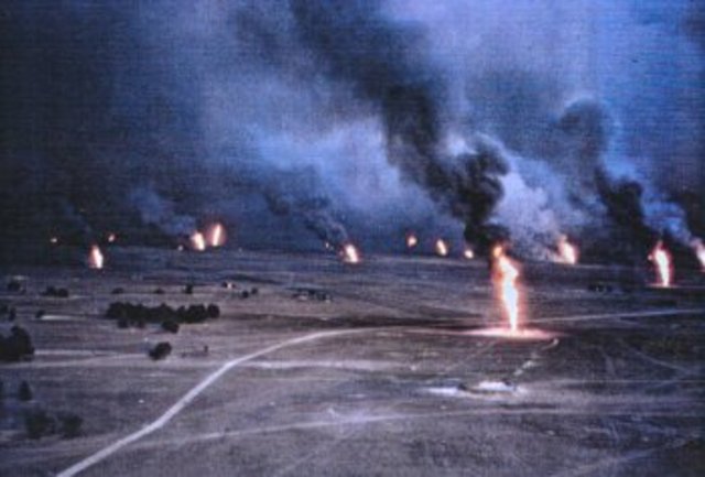 Kuwait Oil Well Fires