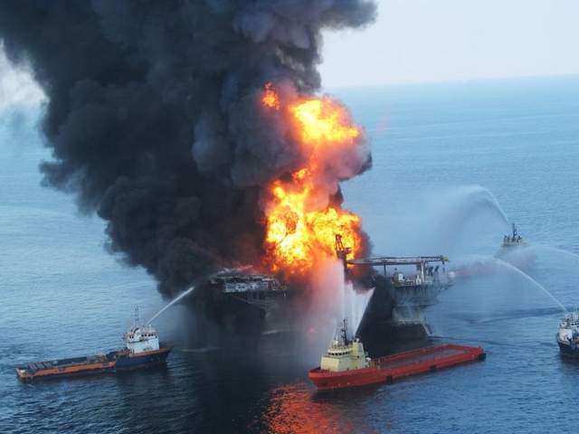 BP Oil Spill started