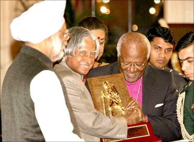 Won Gandhi Peace Prize