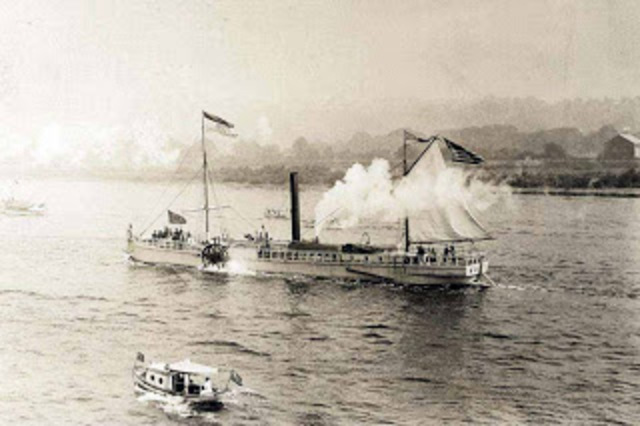 William Symington invents steamboat