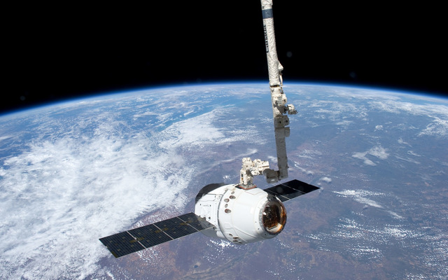 First Commercial Space Flight Docks in International Space Station
