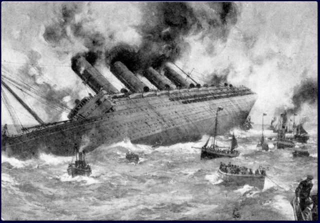 Lusitania uppumine