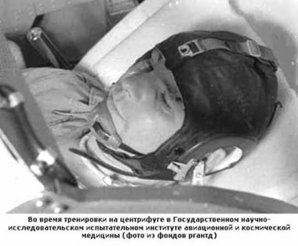 Занятия по программе подготовки космонавтов.