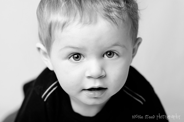 The youngest arrives.