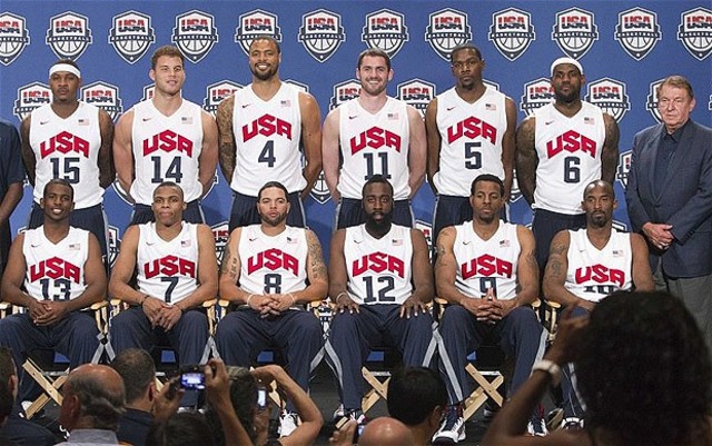 USA Mens Basketball Defeat Spain Agian