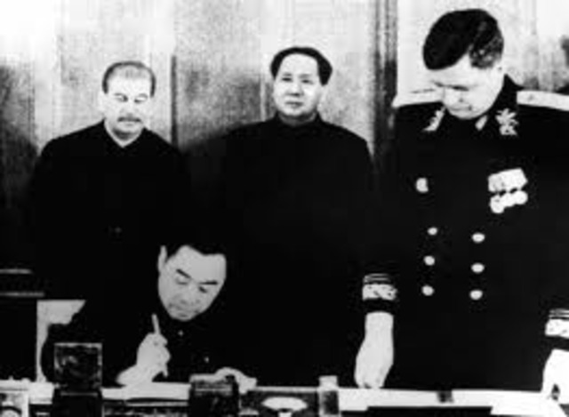 ·Sino-Soviet Treaty signed