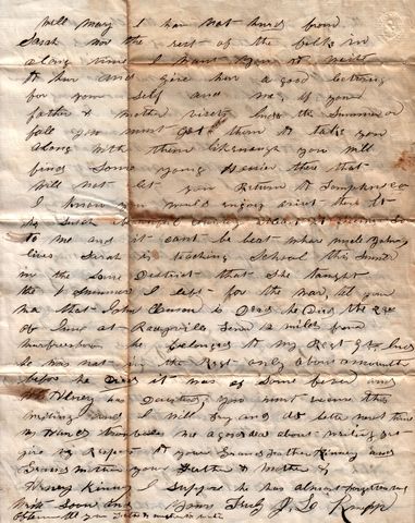 Frend dies of disease.