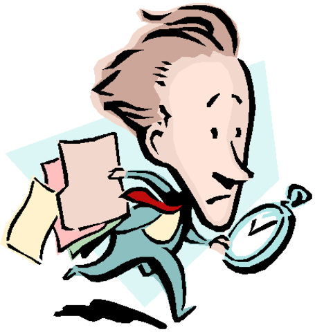 "In any case I was late for my afternoon appointment. I never used to be late."