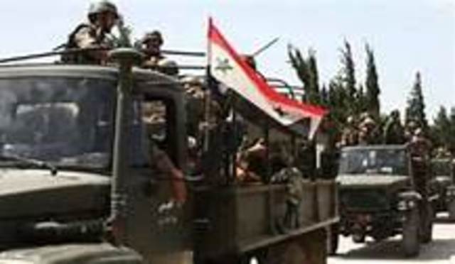 45 people, including children, are massacred by the Syrian Army in Homs