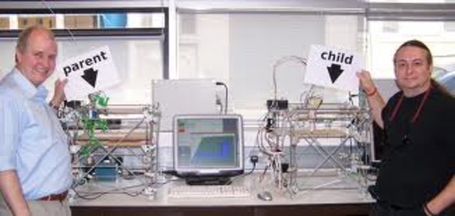 Became a member RepRap Project, which aims at creating a self-replicating machine
