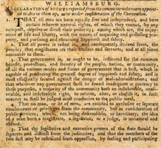 Virginia Declaration of Rights