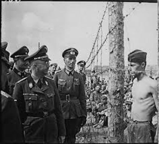 The first concentration camp is established in Nazi Germany at Dachau. The first prisoners are political opponents.