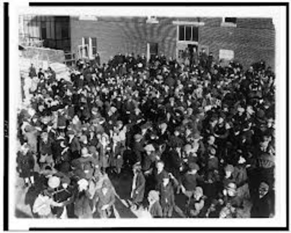 The law against "overcrowding in German schools and universities" is adopted, restricting the number of Jewish children allowed to attend. Children of war veterans and those with one non-Jewish parent are initially exempted.